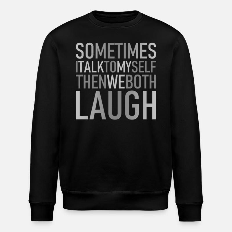 Rire Graphique - Sweat bio ROLLER Stanley/Stella Unisexe - noir