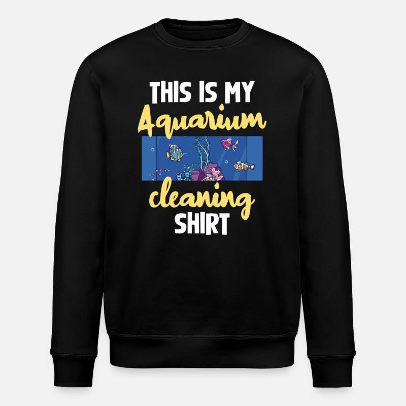 Nettoyage d’aquarium Drôle de dicton - Sweat bio ROLLER Stanley/Stella Unisexe - noir