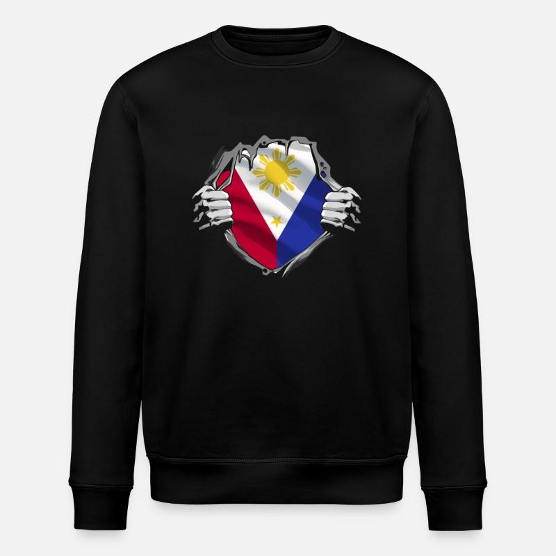 Drapeau philippin Pride - Sweat bio ROLLER Stanley/Stella Unisexe - noir