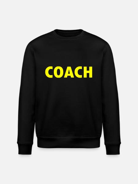 Coach - Stanley/Stella ROLLER Unisex Organic Sweatshirt - black