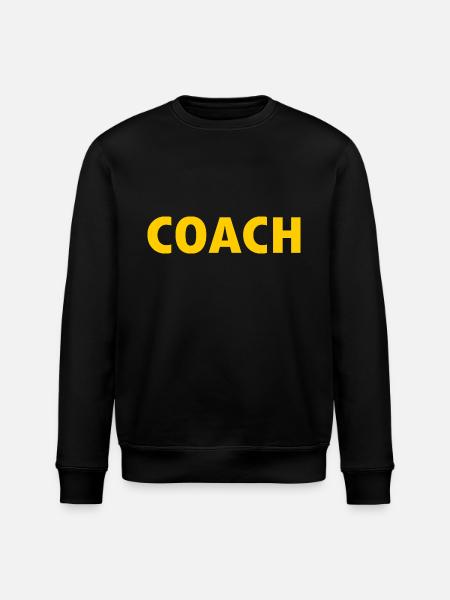 Coach - Stanley/Stella ROLLER Unisex Organic Sweatshirt - black