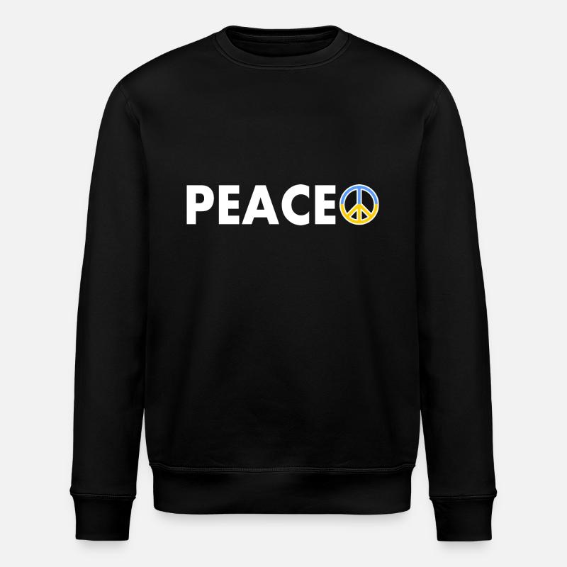 peace - Stanley/Stella Unisex Bio-Sweatshirt ROLLER - Schwarz