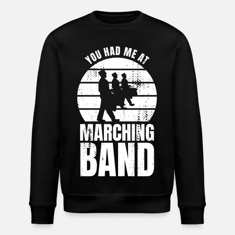 Drôle de batteur - Sweat bio ROLLER Stanley/Stella Unisexe - noir