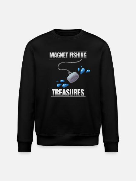 Magnetfischen - Stanley/Stella Unisex Bio-Sweatshirt ROLLER - Schwarz