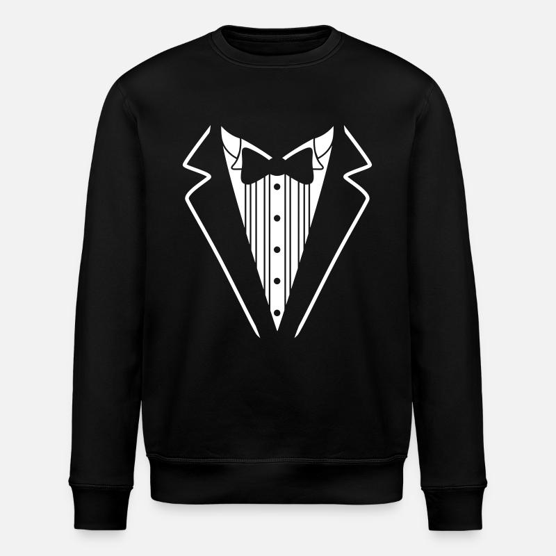 Tuxedo - Stanley/Stella ROLLER Unisex Organic Sweatshirt - black