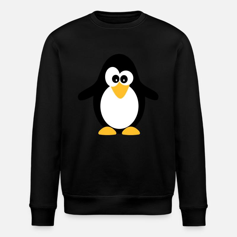 Pinguin - Stanley/Stella Unisex Bio-Sweatshirt ROLLER - Schwarz