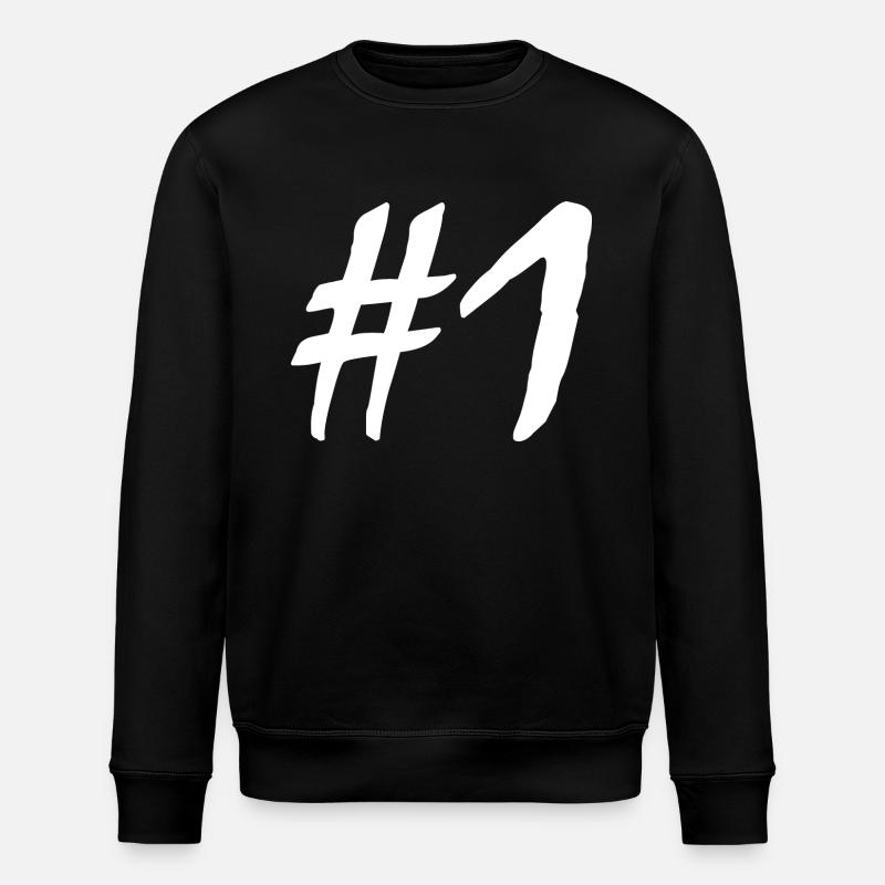 #1 - Stanley/Stella ROLLER Unisex Organic Sweatshirt - black