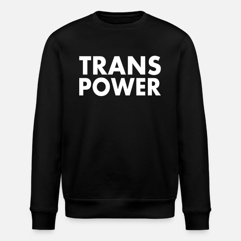 Trans power - Sweat bio ROLLER Stanley/Stella Unisexe - noir