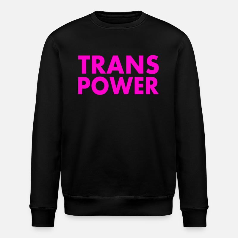 Trans power - Sweat bio ROLLER Stanley/Stella Unisexe - noir