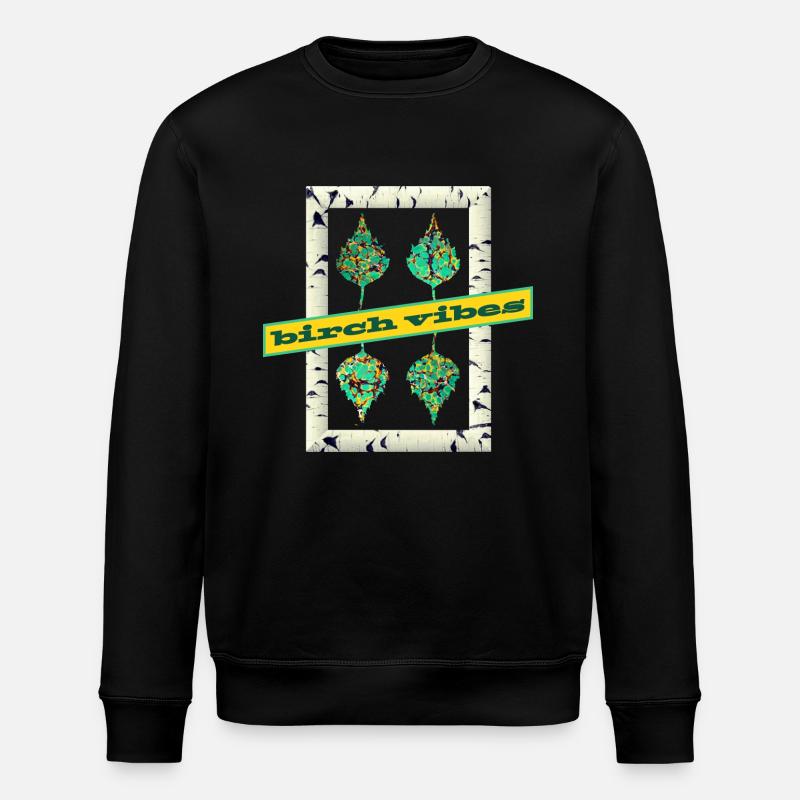 bouleau e 269 - Sweat bio ROLLER Stanley/Stella Unisexe - noir