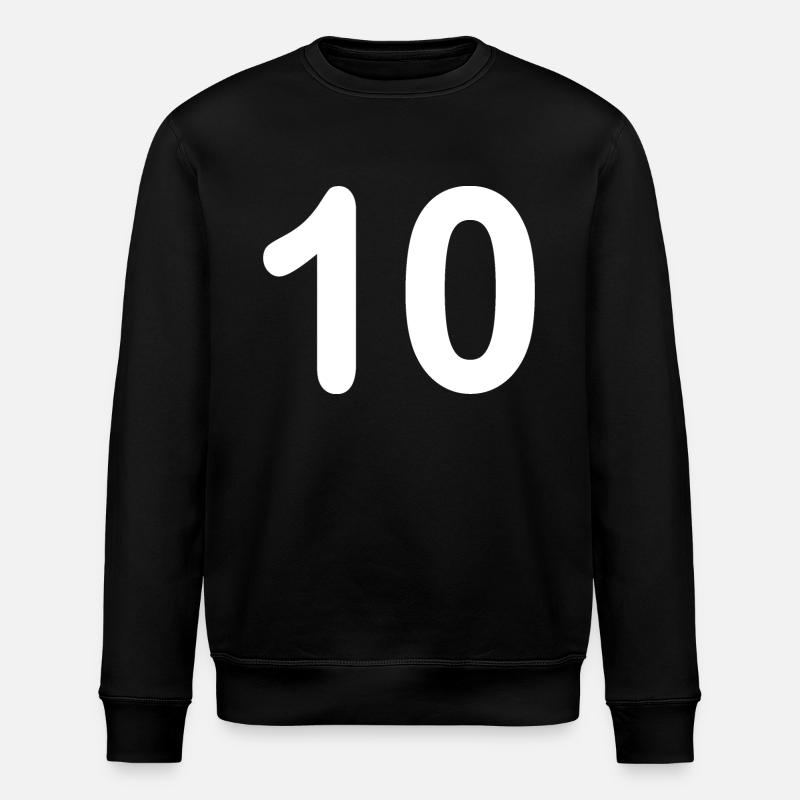 10 - Stanley/Stella ROLLER Unisex Organic Sweatshirt - black