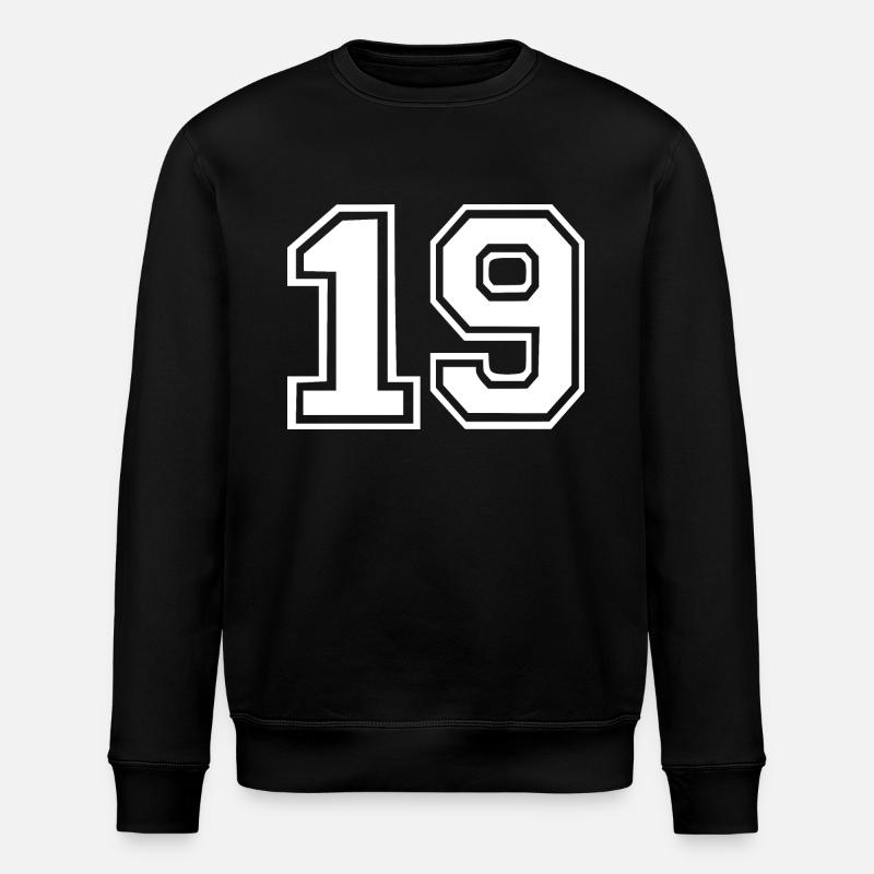 19 - Stanley/Stella ROLLER Unisex Organic Sweatshirt - black