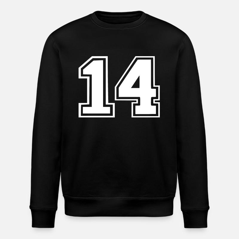 14 - Stanley/Stella ROLLER Unisex Organic Sweatshirt - black