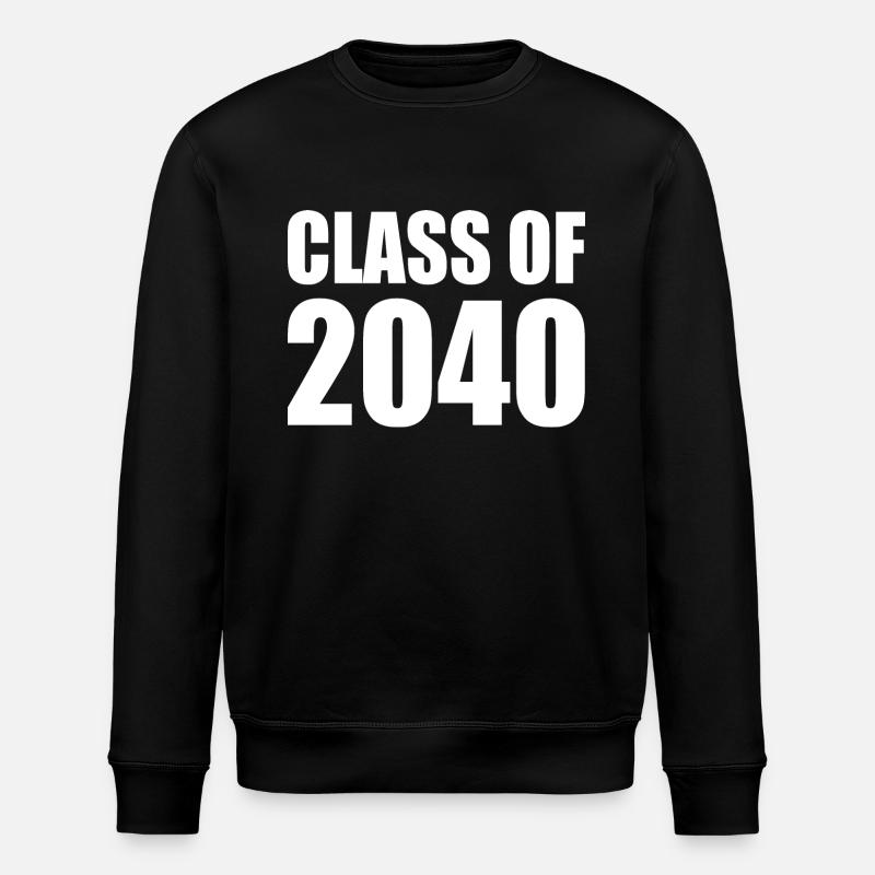 Class of 2040 - Stanley/Stella ROLLER Unisex Organic Sweatshirt - black