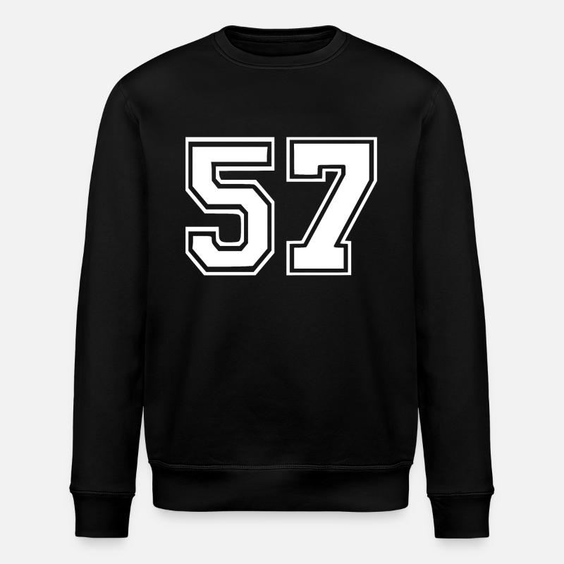 57 - Stanley/Stella Unisex Bio-Sweatshirt ROLLER - Schwarz