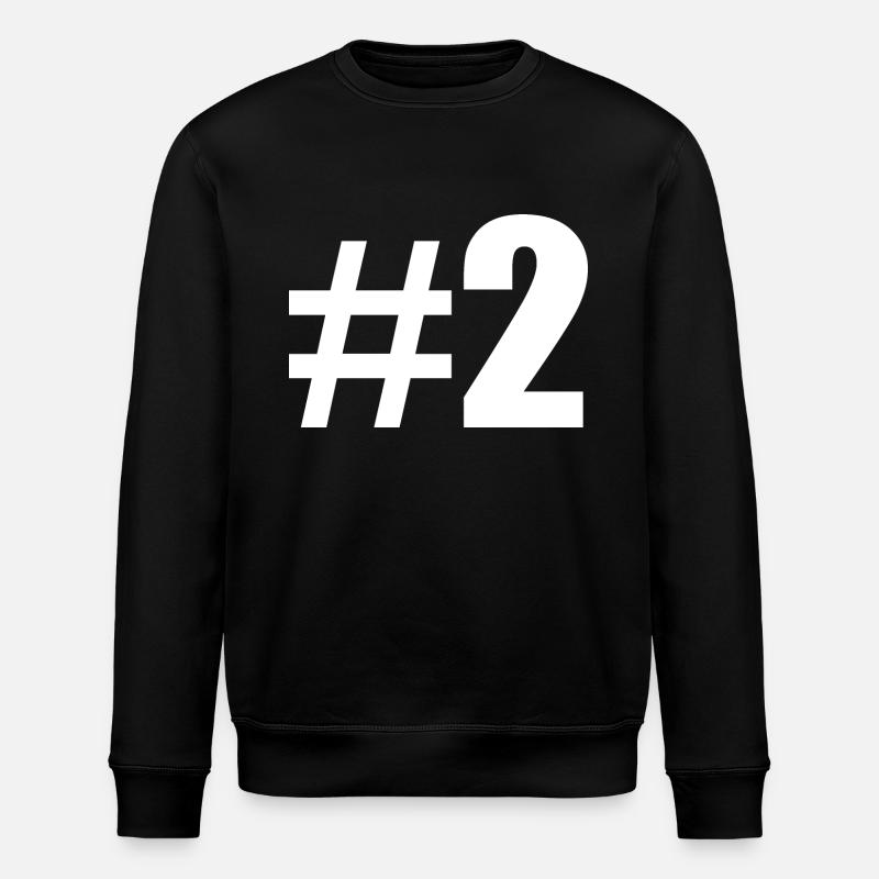 #2 - Stanley/Stella ROLLER Unisex Organic Sweatshirt - black