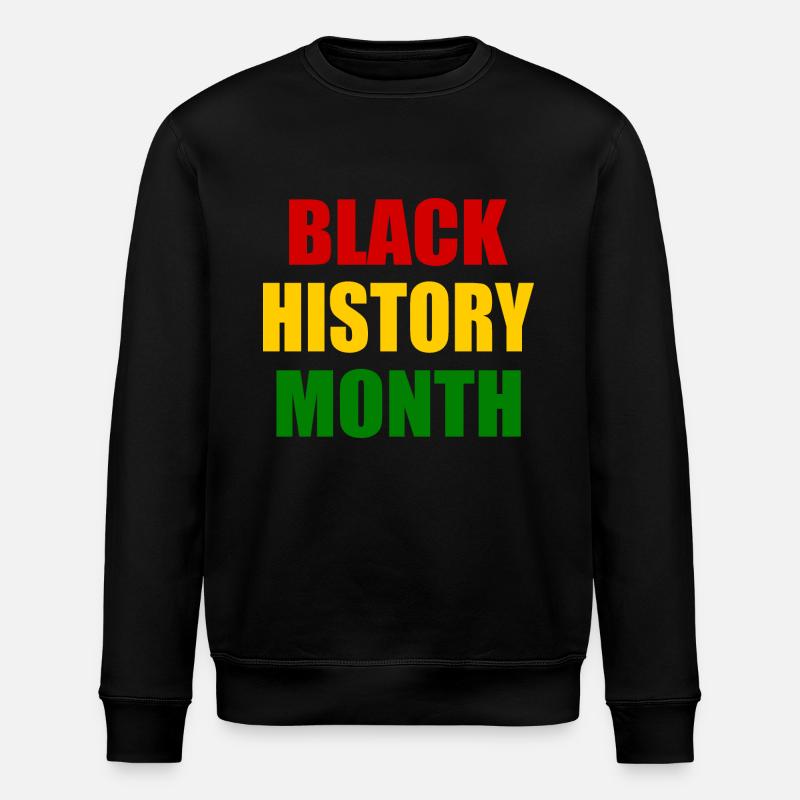 Black history month - Stanley/Stella Unisex Bio-Sweatshirt ROLLER - Schwarz