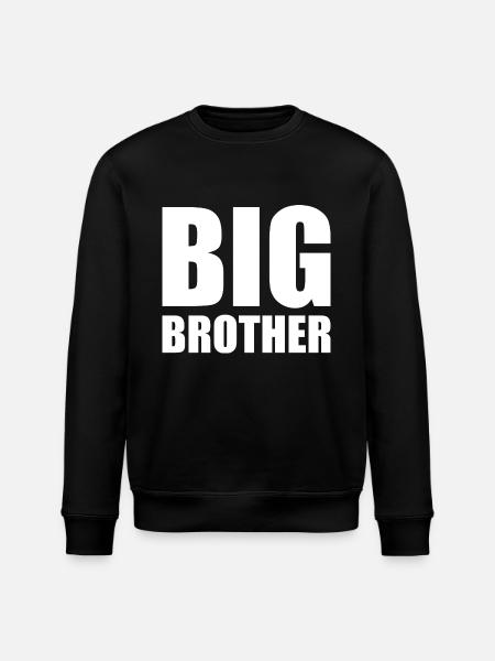 Big brother - Stanley/Stella økologisk unisex-sweatshirt ROLLER - sort