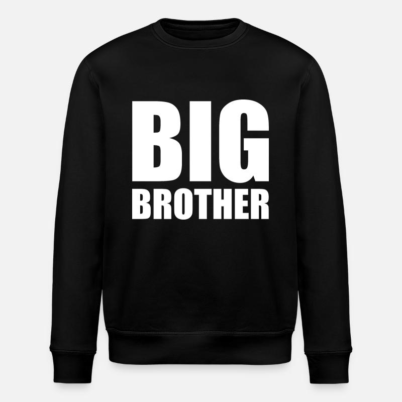 Big brother - Sweat bio ROLLER Stanley/Stella Unisexe - noir