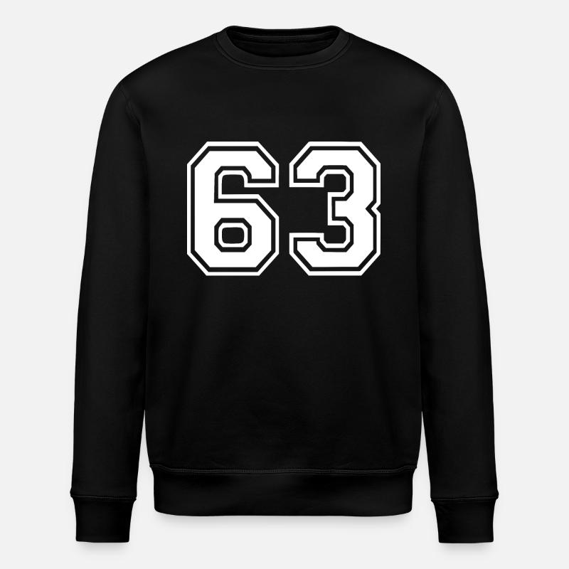 63 - Stanley/Stella ROLLER Unisex Organic Sweatshirt - black