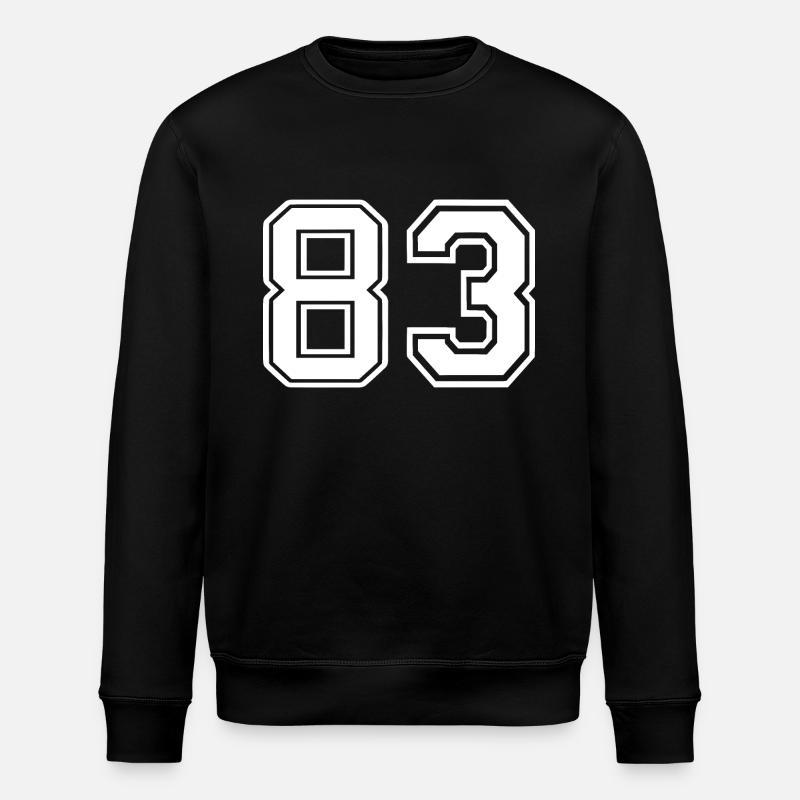 83 - Sweat bio ROLLER Stanley/Stella Unisexe - noir