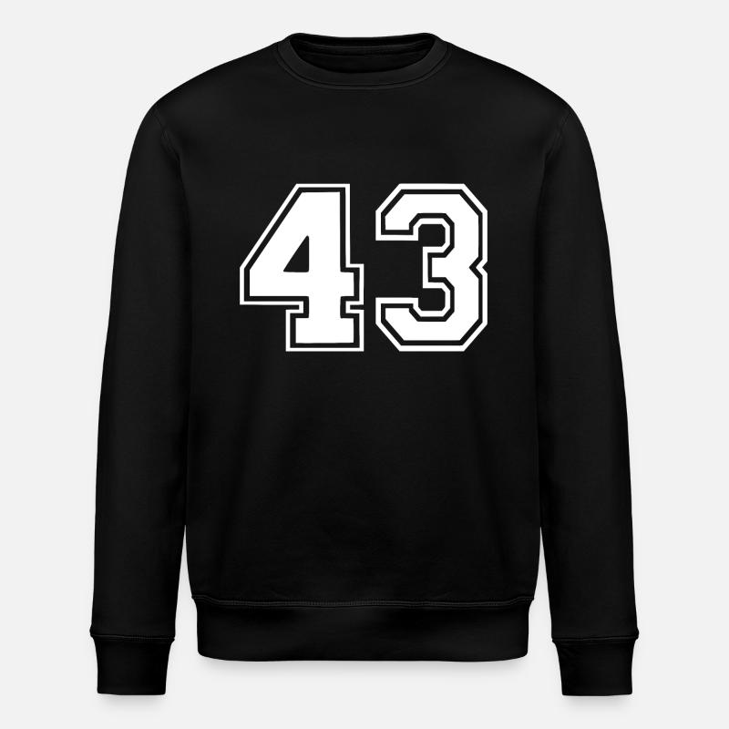 43 - Stanley/Stella ROLLER Unisex Organic Sweatshirt - black