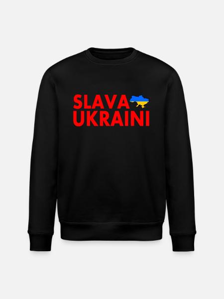 Slava ukraini - Stanley/Stella ROLLER Unisex Organic Sweatshirt - black