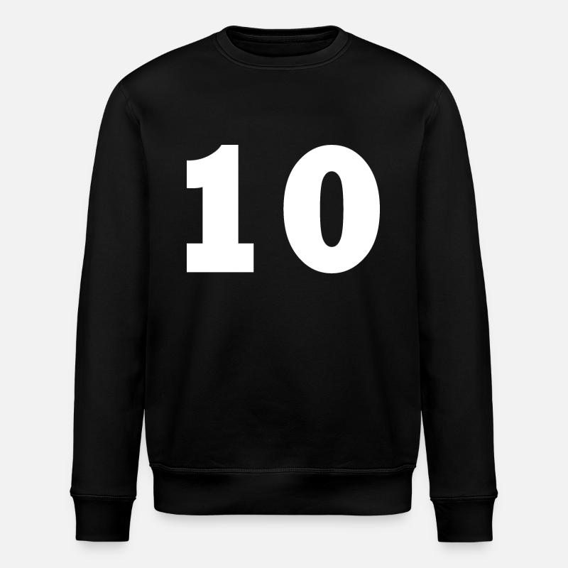 10 - Stanley/Stella ROLLER Unisex Organic Sweatshirt - black