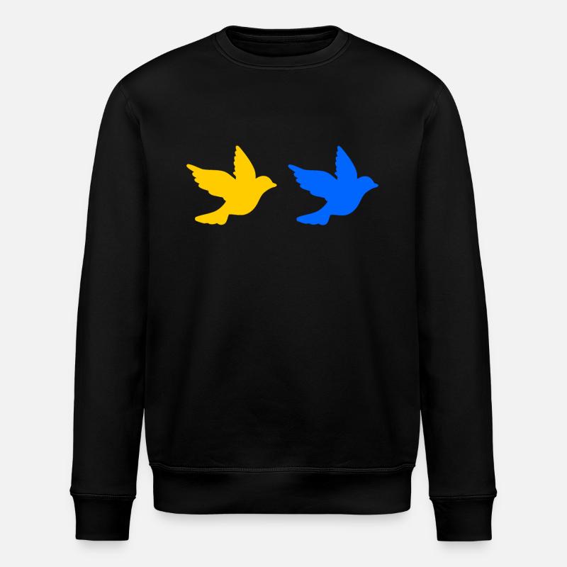 Ukraine - Stanley/Stella Unisex Bio-Sweatshirt ROLLER - Schwarz