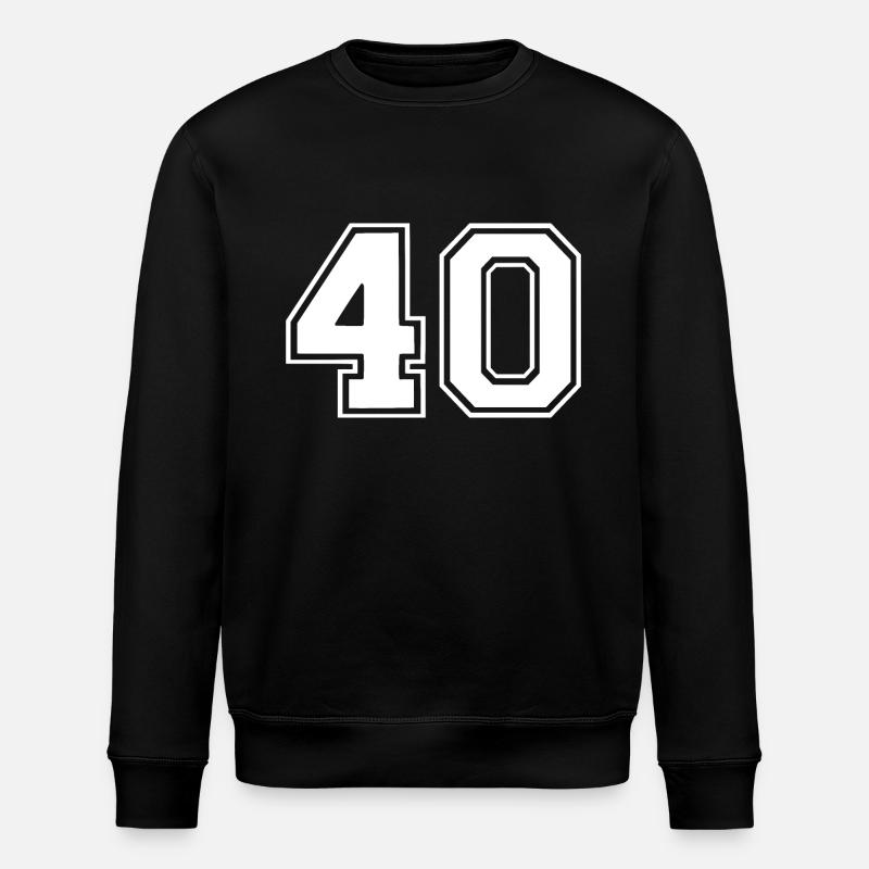 40 - Stanley/Stella ROLLER Unisex Organic Sweatshirt - black
