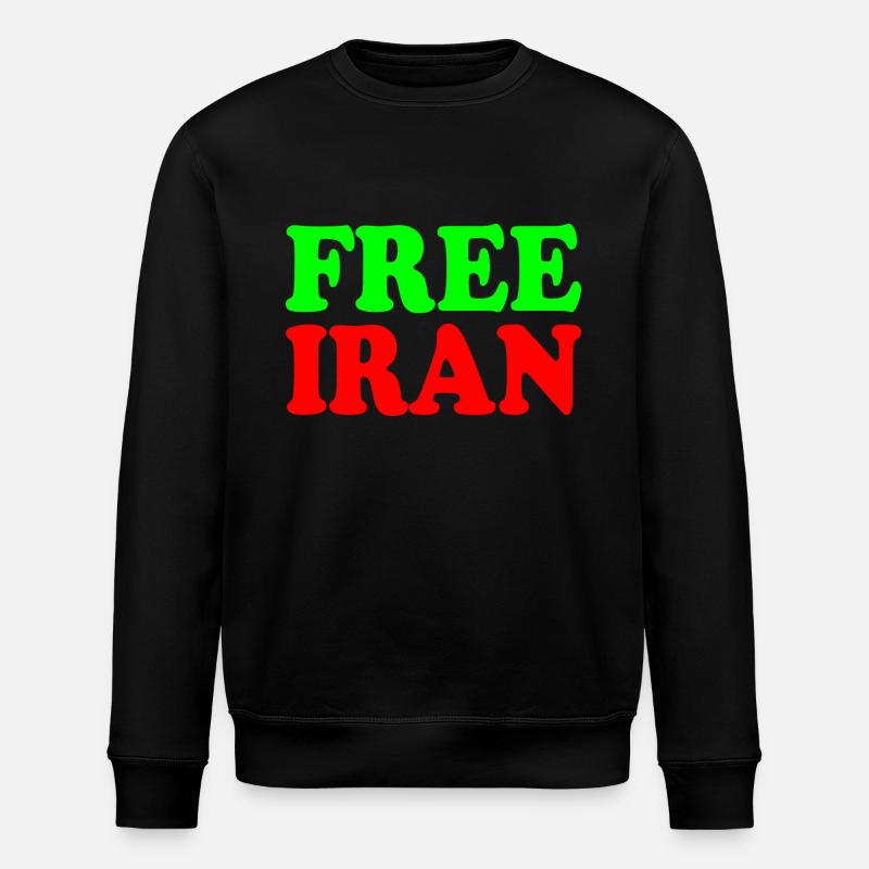 Free iran - Sweat bio ROLLER Stanley/Stella Unisexe - noir