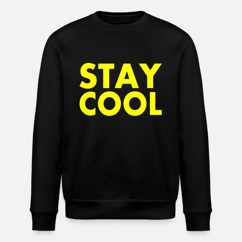 Stay cool - Stanley/Stella ROLLER Unisex Organic Sweatshirt - black