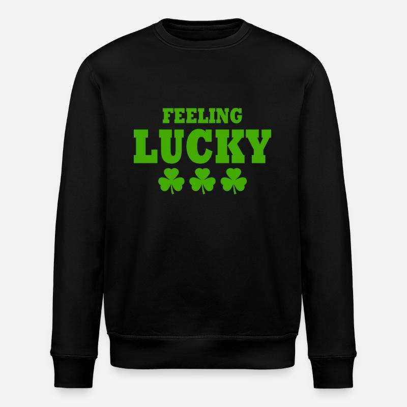 feeling lucky - Sweat bio ROLLER Stanley/Stella Unisexe - noir