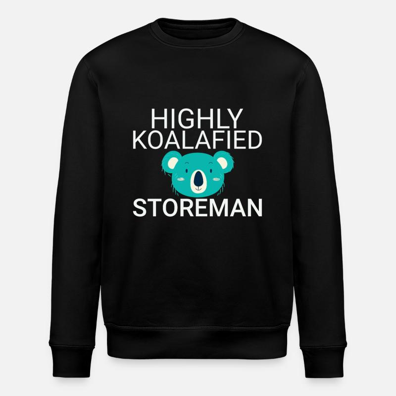Storeman Koalafied - Sweat bio ROLLER Stanley/Stella Unisexe - noir