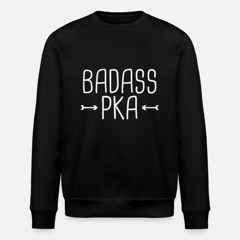 PKA Badass Pharmacy - Stanley/Stella ROLLER Unisex Organic Sweatshirt - black
