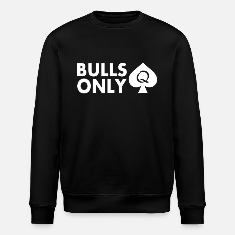 Bulls only - Stanley/Stella ROLLER Unisex Organic Sweatshirt - black