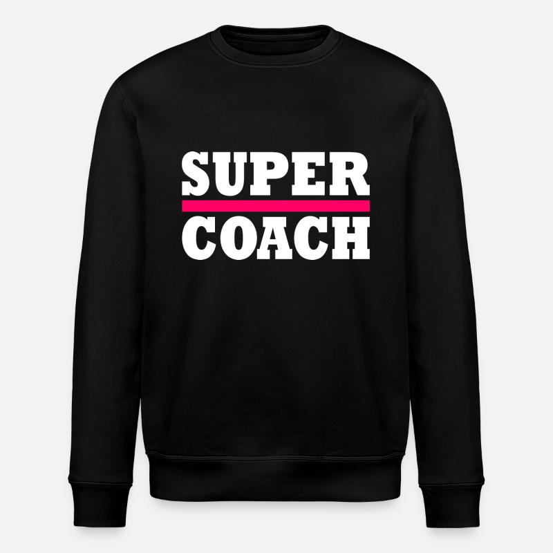 coach - Stanley/Stella ROLLER Unisex Organic Sweatshirt - black