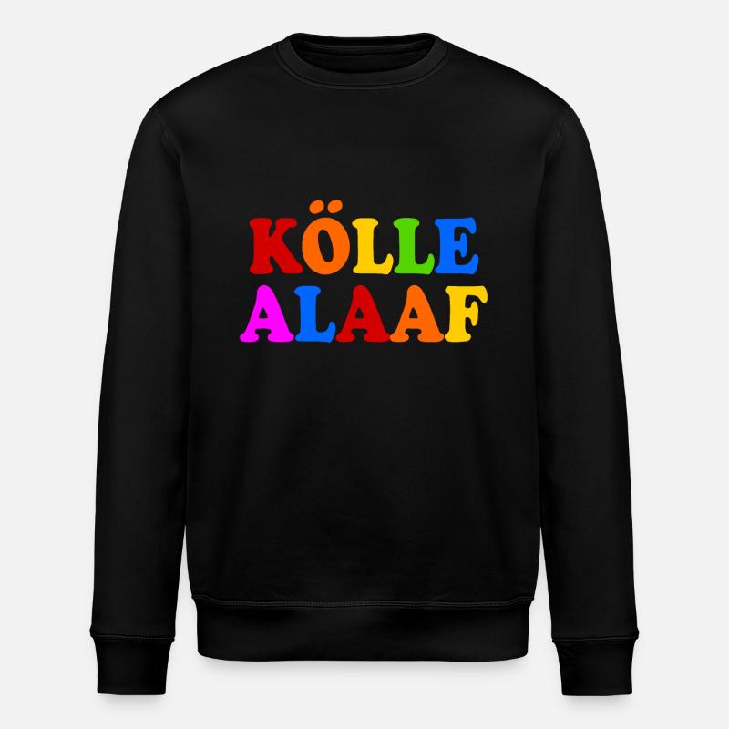 Kölle alaaf - Stanley/Stella Unisex Bio-Sweatshirt ROLLER - Schwarz