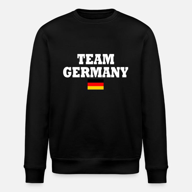 Deutschland - Stanley/Stella Unisex Bio-Sweatshirt ROLLER - Schwarz