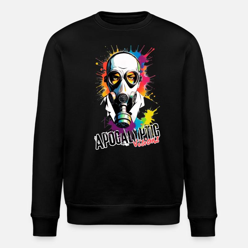 Apocalyptic Visions - Stanley/Stella Unisex Bio-Sweatshirt ROLLER - Schwarz