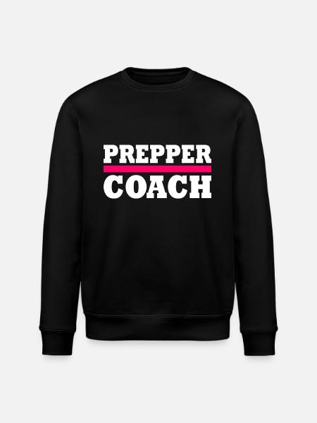 Prepper - Stanley/Stella ROLLER Unisex Organic Sweatshirt - black