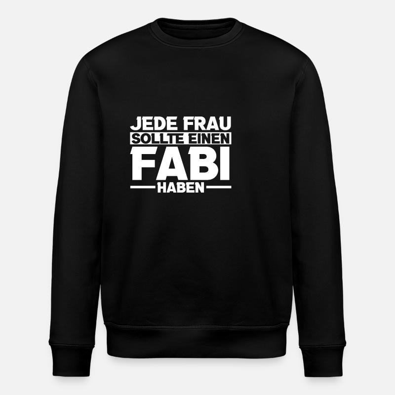 Fabian - Stanley/Stella ROLLER Unisex Organic Sweatshirt - black