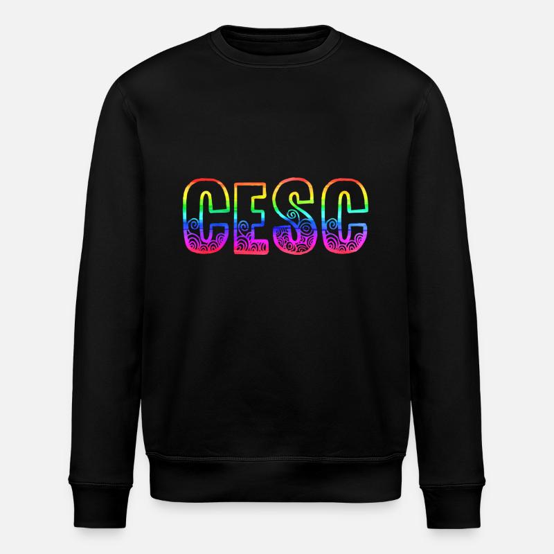 CESC RS Arc-en-ciel - Sweat bio ROLLER Stanley/Stella Unisexe - noir