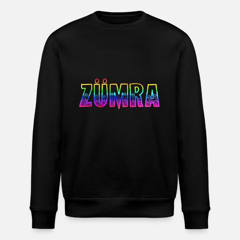 Zümra RS Arc-en-ciel - Sweat bio ROLLER Stanley/Stella Unisexe - noir