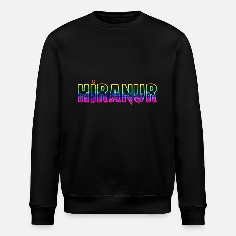 Hiranur RS Arc-en-ciel - Sweat bio ROLLER Stanley/Stella Unisexe - noir