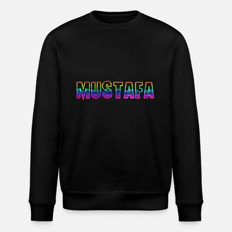 Mustafa RS Arc-en-ciel - Sweat bio ROLLER Stanley/Stella Unisexe - noir