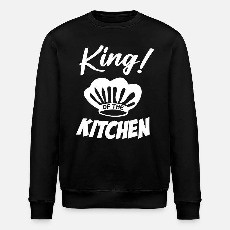 Roi du chef de cuisine - Sweat bio ROLLER Stanley/Stella Unisexe - noir