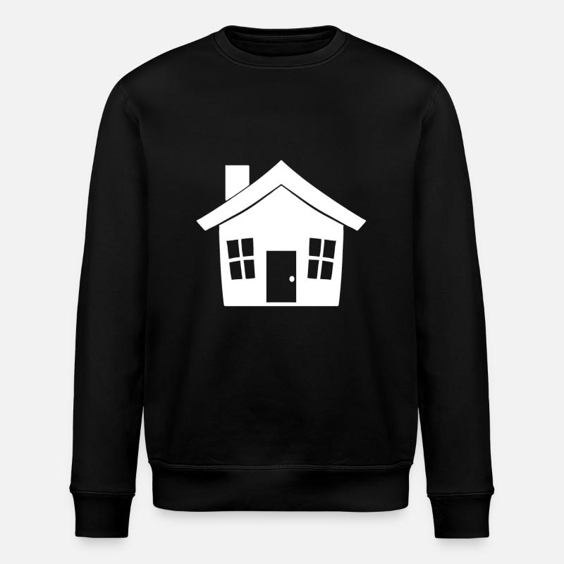 Haus - Stanley/Stella Unisex Bio-Sweatshirt ROLLER - Schwarz