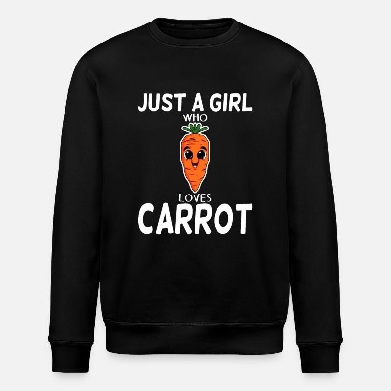 Carottes Carottes Carottes - Sweat bio ROLLER Stanley/Stella Unisexe - noir
