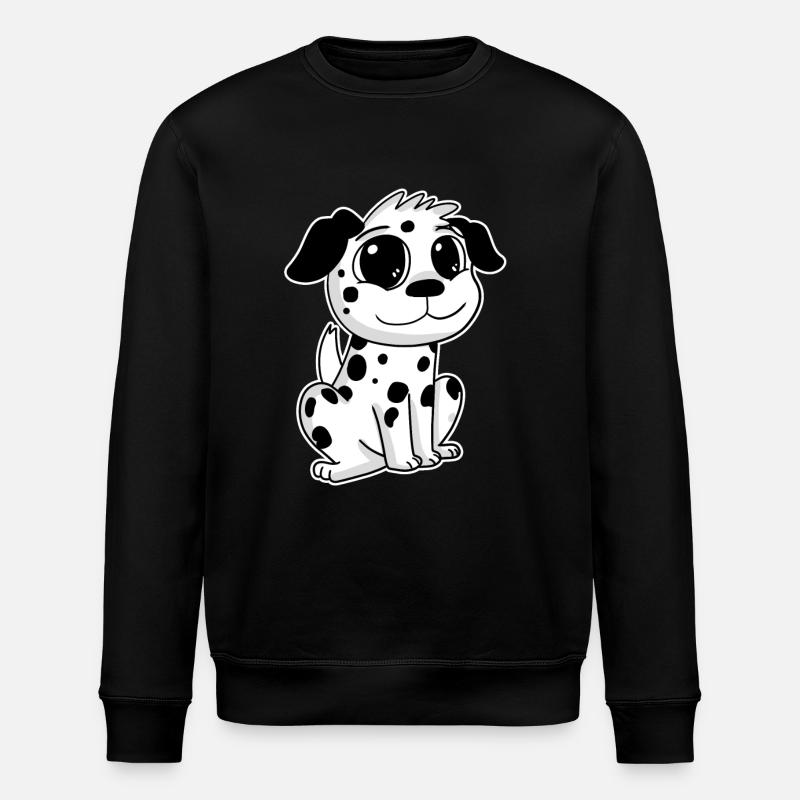 Dalmatiner - Stanley/Stella Unisex Bio-Sweatshirt ROLLER - Schwarz